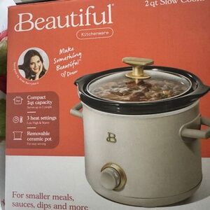 🍲 Beautiful 2qt Slow Cooker (Drew Barrymore Line)